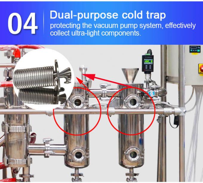 molecular distiller cold trap