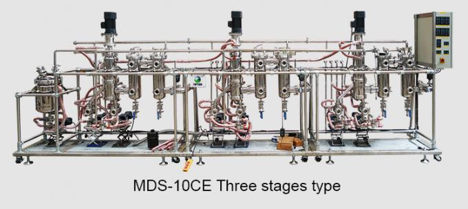3 stages short path molecular distillation