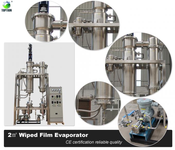 wiped film evaporator design