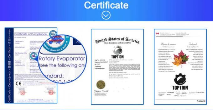 rotary evaporator certification