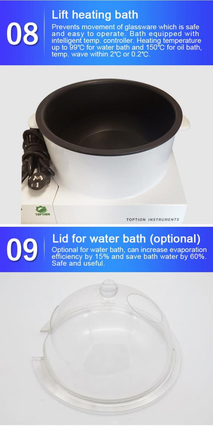rotary evaporator heating bath