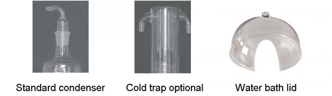 High Borosilicate Glass Lab Rotary Evaporator For Chemical Separation 3