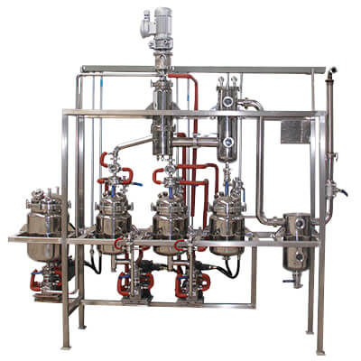 vacuum distillation molecular distillation machine