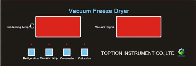 LED digital display vacuum freeze dryer