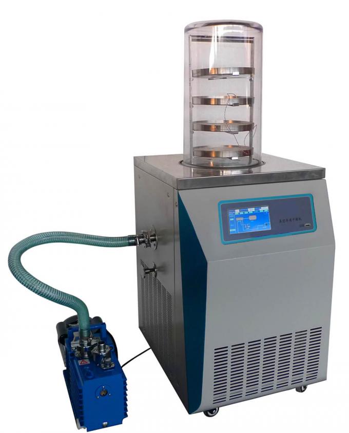 Vertical Vacuum Freeze Dryer Small Scale Laboratory Lyophilizer 1