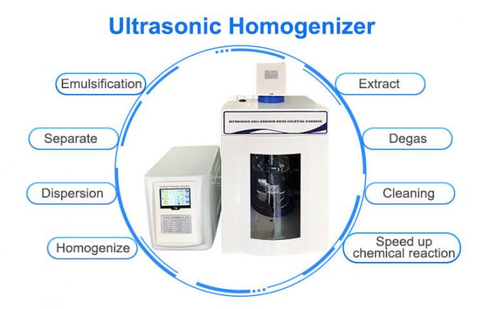 ultrasonic homogenizer applications