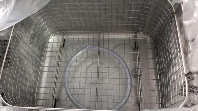 stainless steel basket of ultrasonic cleaner