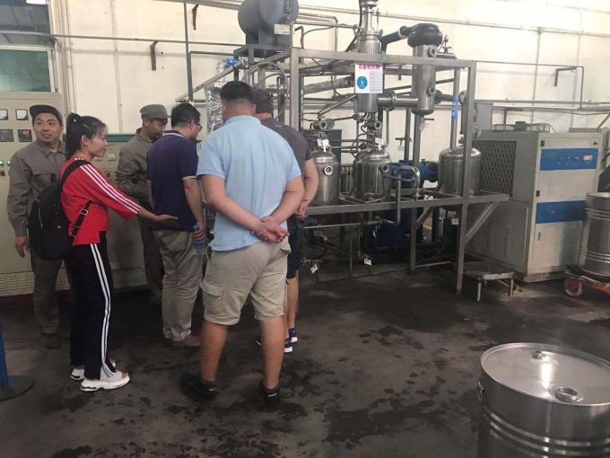 latest company news about Welcome Ukraine Molecular Distillation Customer Visit  1