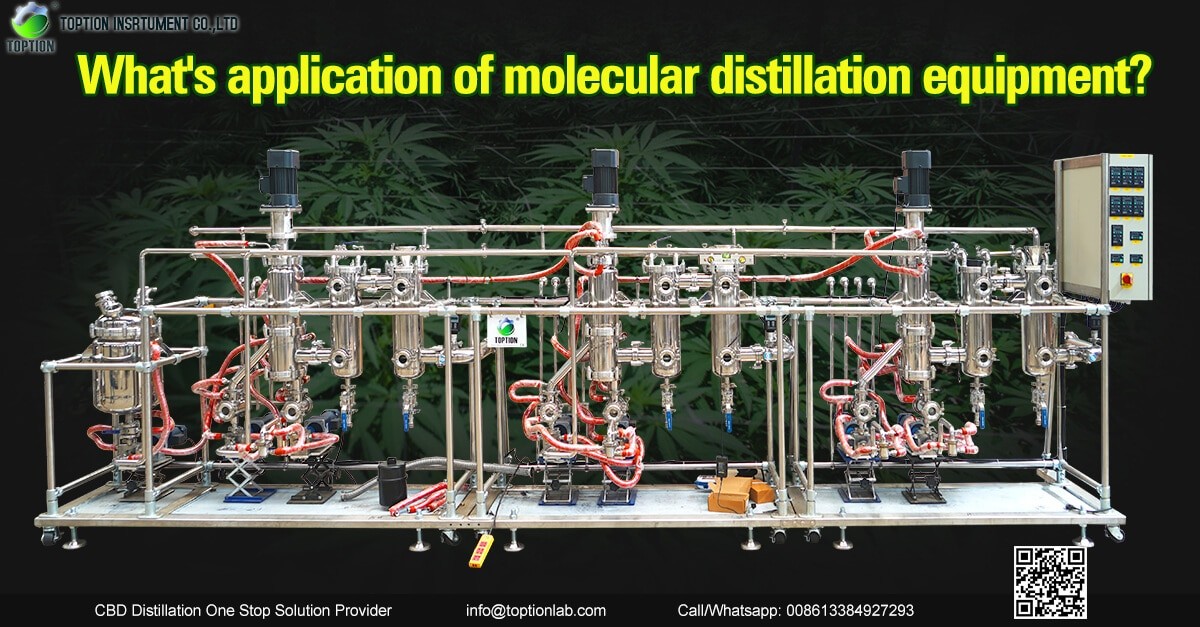 latest company news about What’s application of molecular distillation equipment  0
