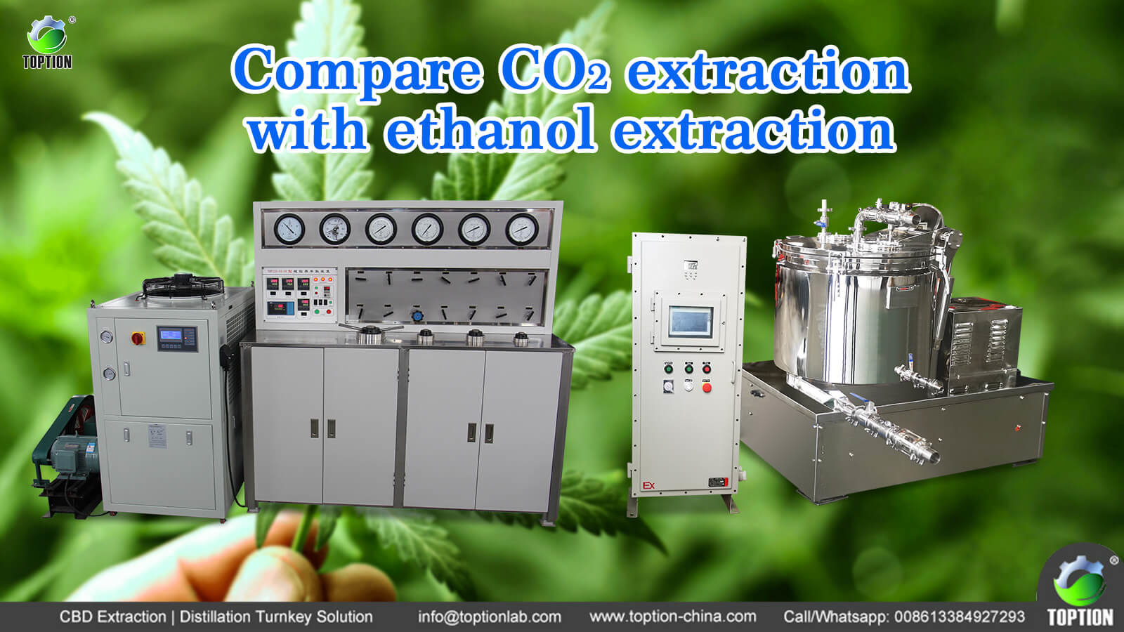 latest company news about If compare CO2 extraction with ethanol extraction, which one is better and why?  0