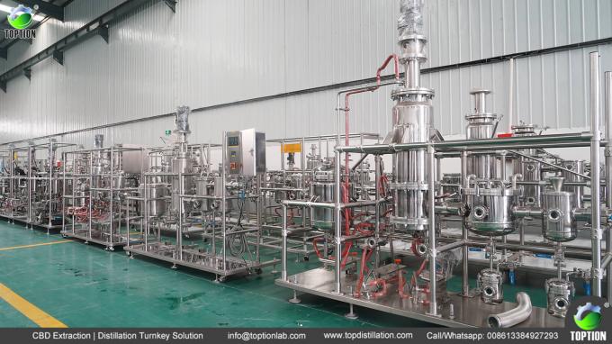 2L Kısa Yol Distillasiyon Kits Vakum Moleküler Distillasiyon Birimi