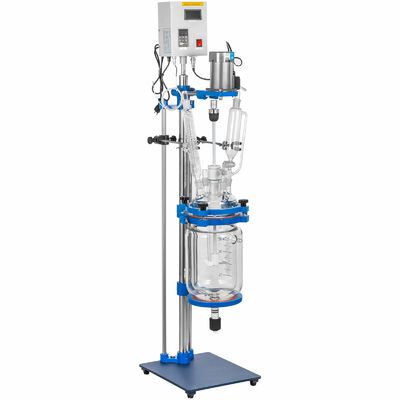 buy 5L Laboratory Glass Reactor, Jacketed Glass Reactor online manufacture