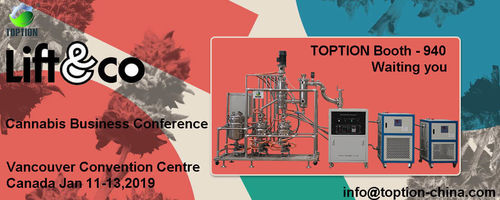 Latest company news about Life & Co. Cannabis Expo TOPTION Distillation Machine