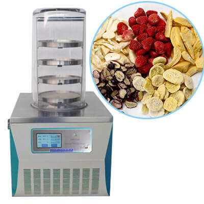 TOPT-10/12/18 Serie de laboratorio secador de congelación de alta temperatura y control de presión