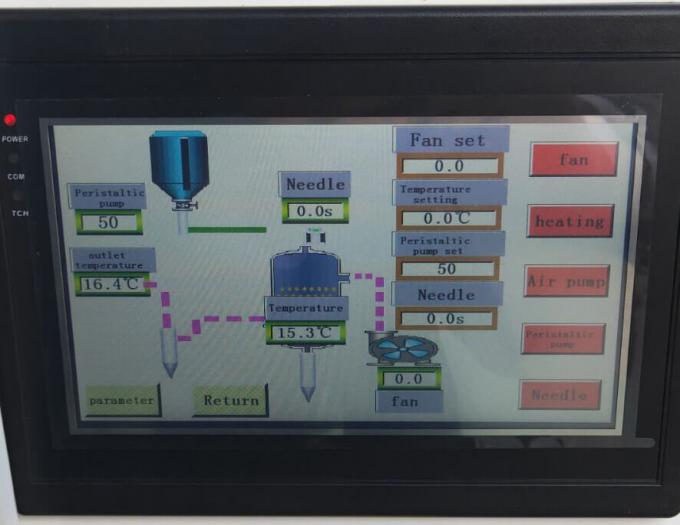 laboratory spray dryer touch screen