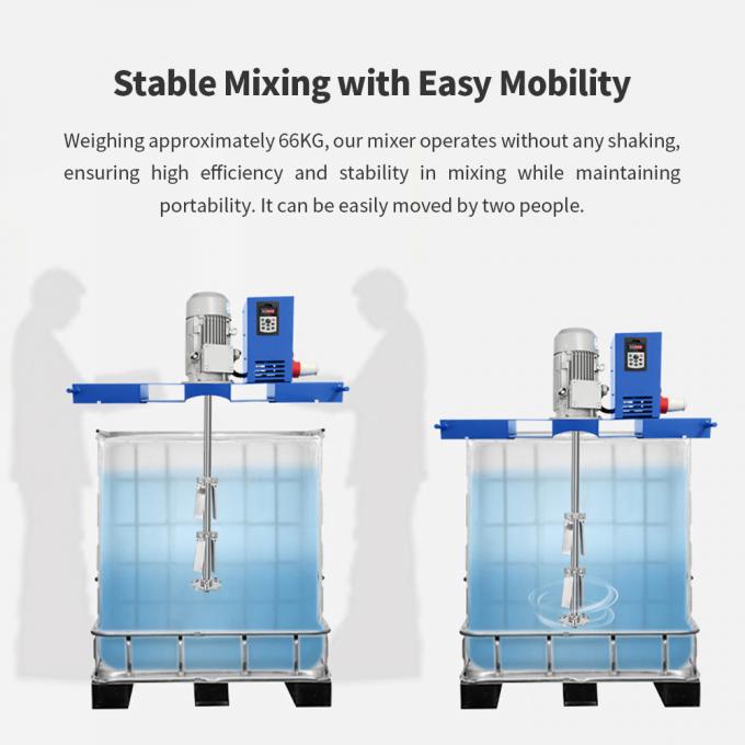IBC ton barrel electric mixing machine