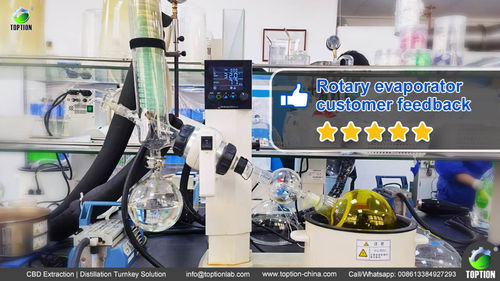 Latest company news about Rotary evaporator feedback from customers