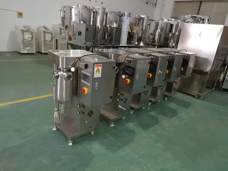 Plastics Processing Atomization Centrifugal Laboratory Spray Dryer with Stainless Steel Plate Substrate