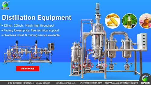 Latest company news about wiped film molecular still applications