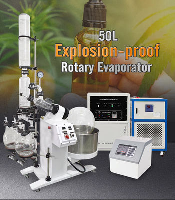 주문 TOPTION 50L 로터리 진공 증류기 110V 220V 로토바프 진공 온라인 제품