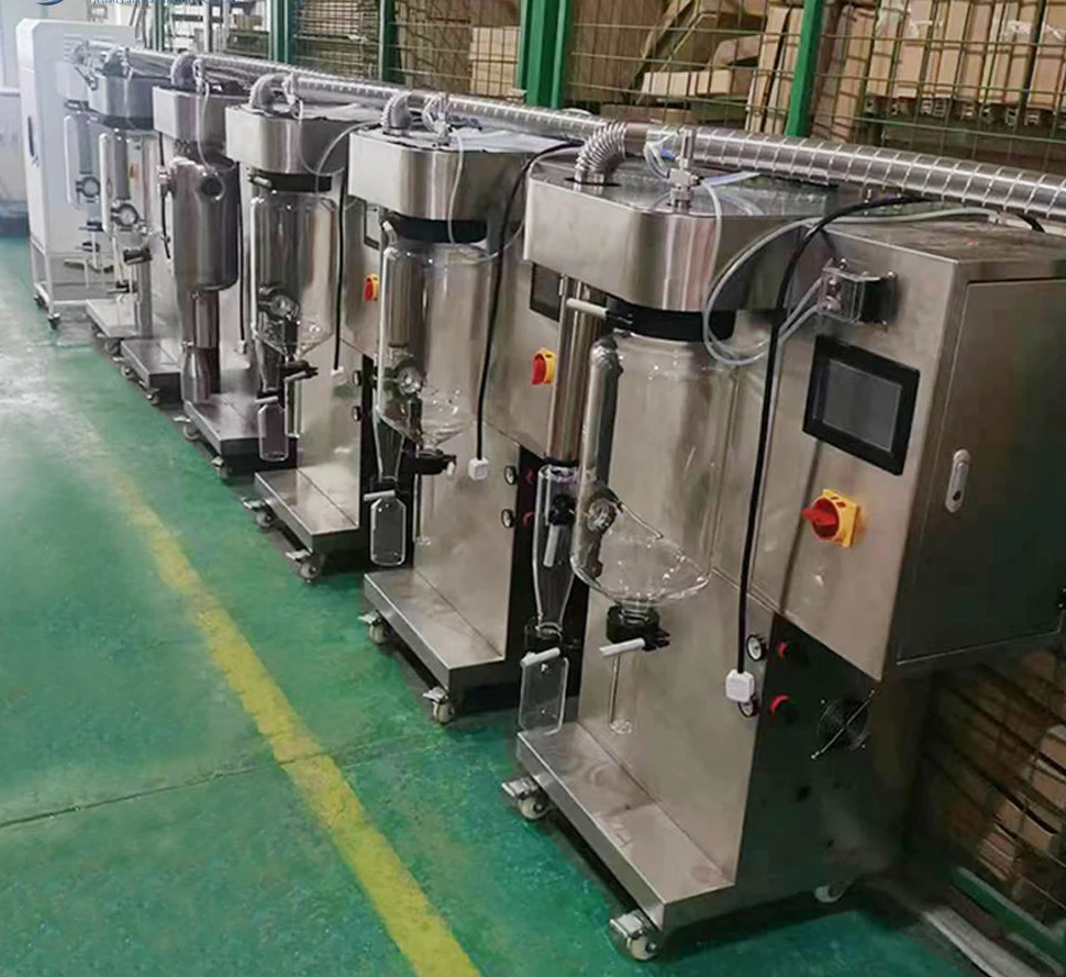 Plastics Processing Atomization Centrifugal Laboratory Spray Dryer with Stainless Steel Plate Substrate
