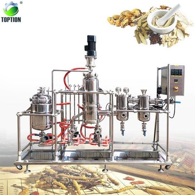 buy Traditional Chinese Medicine Molecular Distillation Herbal Distillation Machine online manufacture