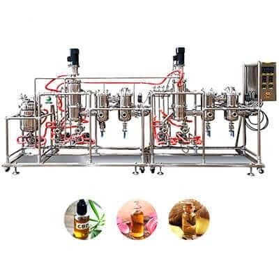 buy OEM Wiped Film Evaporator TOPTION Industrial Essential Oil Extraction Machine online manufacture