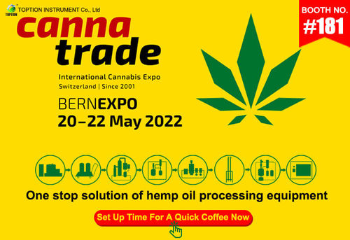 Latest company news about TOPTION attend canna trade hemp fair in switzerland