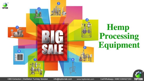 Latest company news about Mid-Year big sale equipment turn your hemp into cbd oil