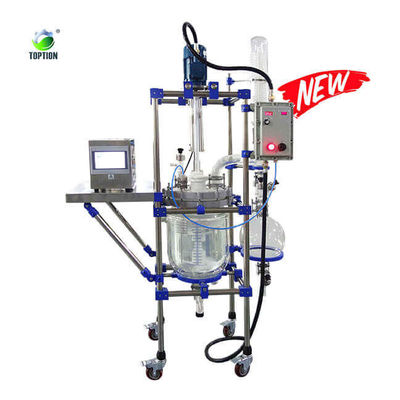 buy ISO GMP Ultrasonic Reactor Glass & Stainless Steel Reactor Jacketed Or Lined online manufacture
