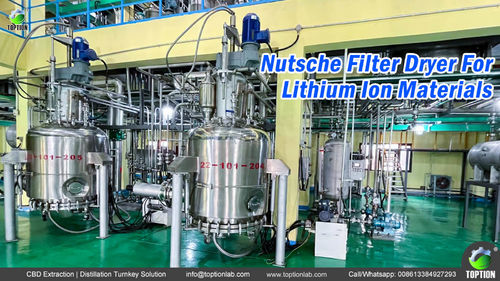 Latest company news about Nutsche Filter Dryer For Lithium Ion Materials