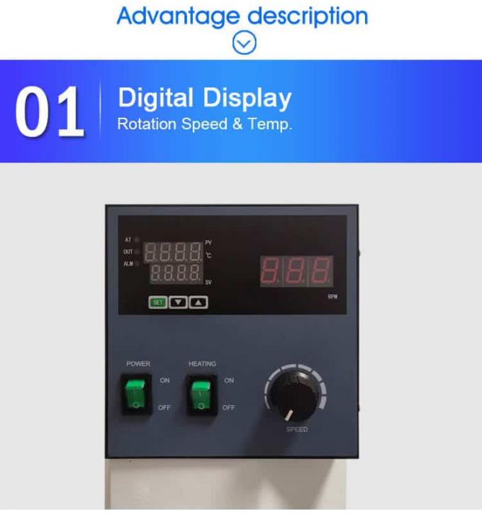 rotovap digital display