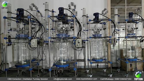 Latest company news about 200 L Explosion-proof Double-layer Glass Reactor was Delivered