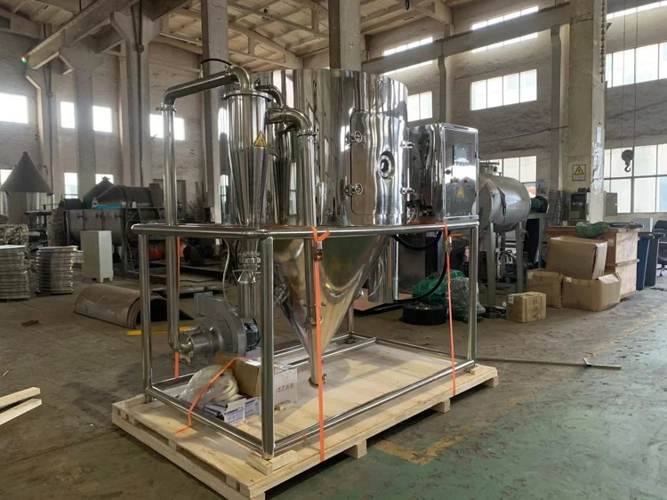 Merkezi püskürtücü püskürtme kurutma makinesi Toz için elektrikli ısı kaynağı 100kg
