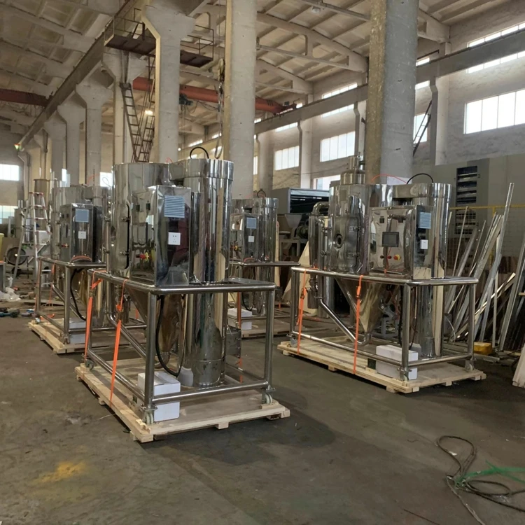 Merkezi püskürtücü püskürtme kurutma makinesi Toz için elektrikli ısı kaynağı 100kg